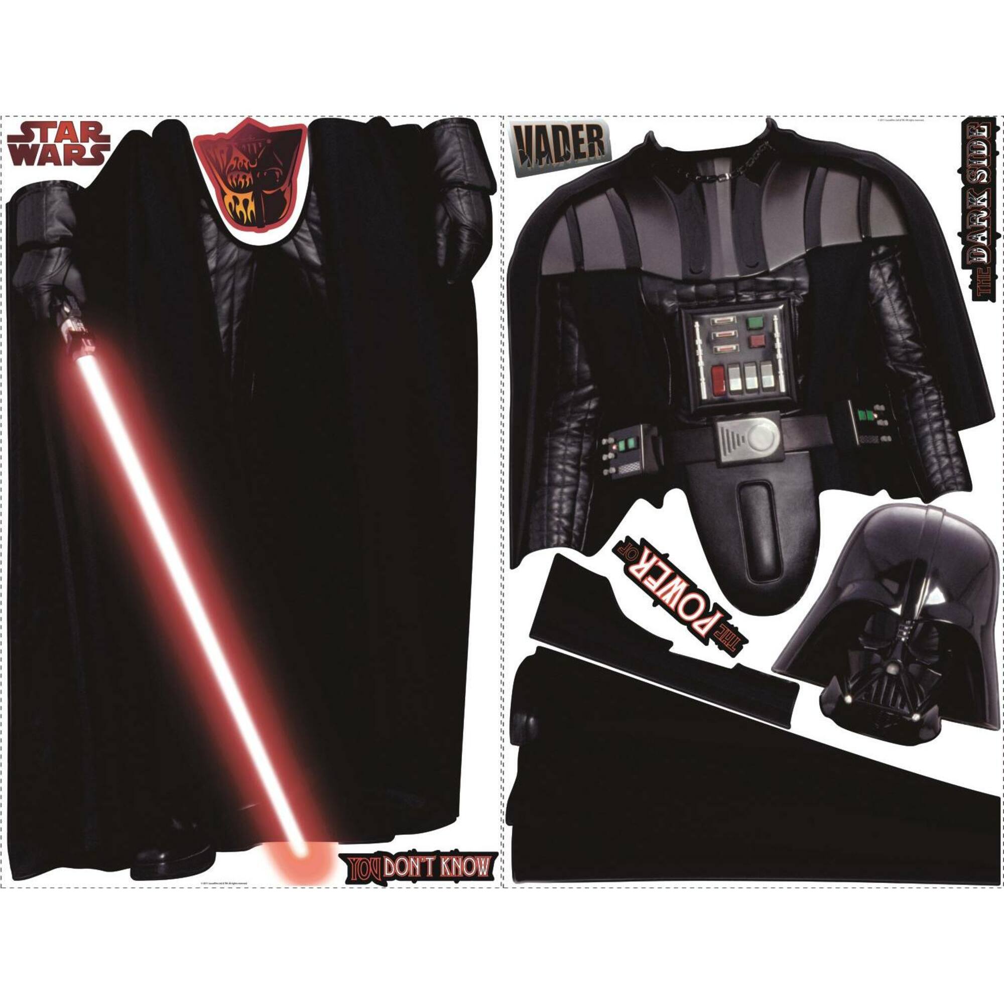 RoomMates Star Wars Classic Vadar Peel & Stick Decal